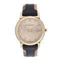 Burberry The City Damenuhr gold braun