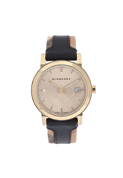 Burberry The City Damenuhr gold schwarz