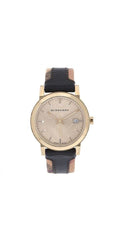 Burberry The City Damenuhr gold schwarz