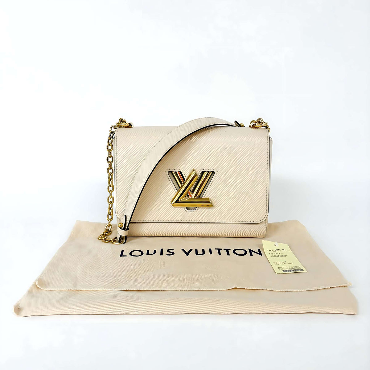 Louis Vuitton Twist MM M53754 Epi Leder Galet Gold