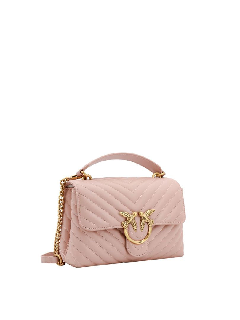 Pinko Bag Love Lady Puff Mini Cipria - Antique Gold