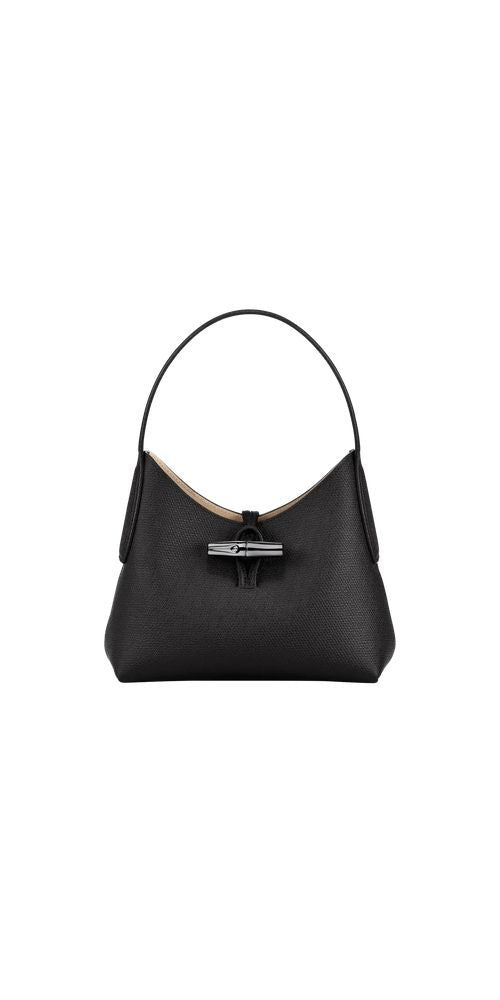 Longchamp Le Roseau S Hobo Schwarz