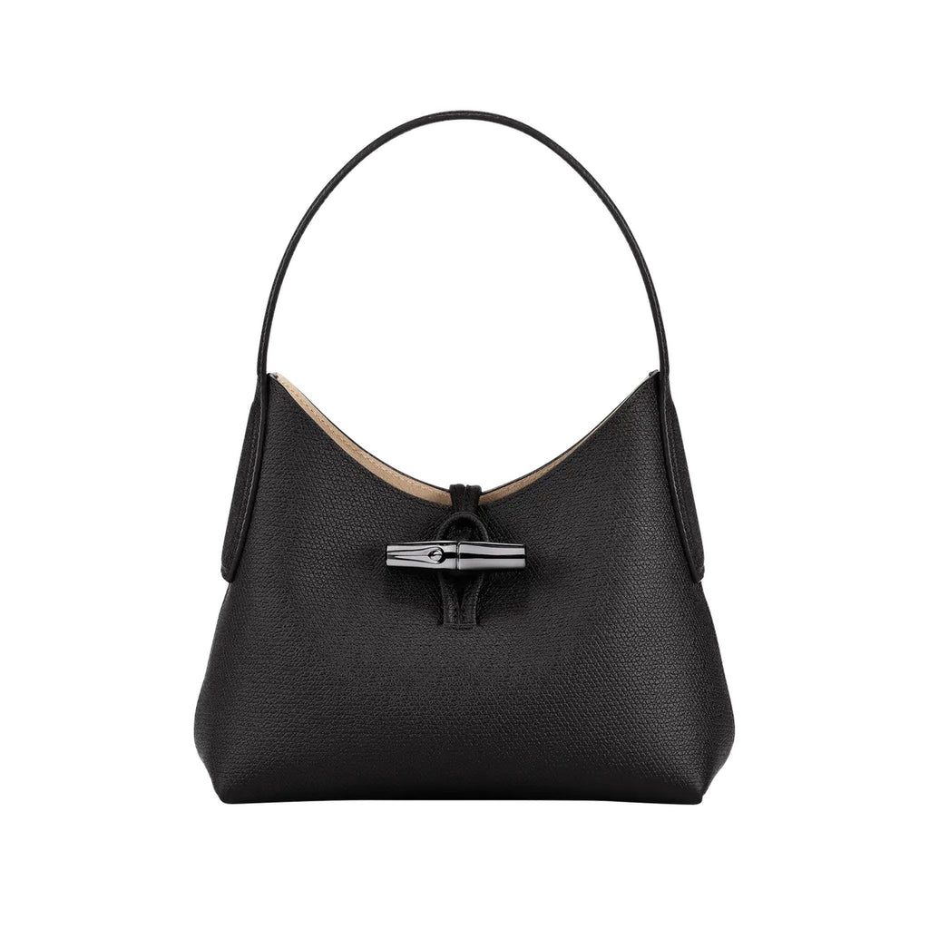 Longchamp Le Roseau S Hobo Schwarz