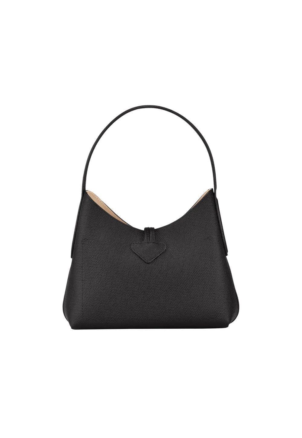Longchamp Le Roseau S Hobo Schwarz