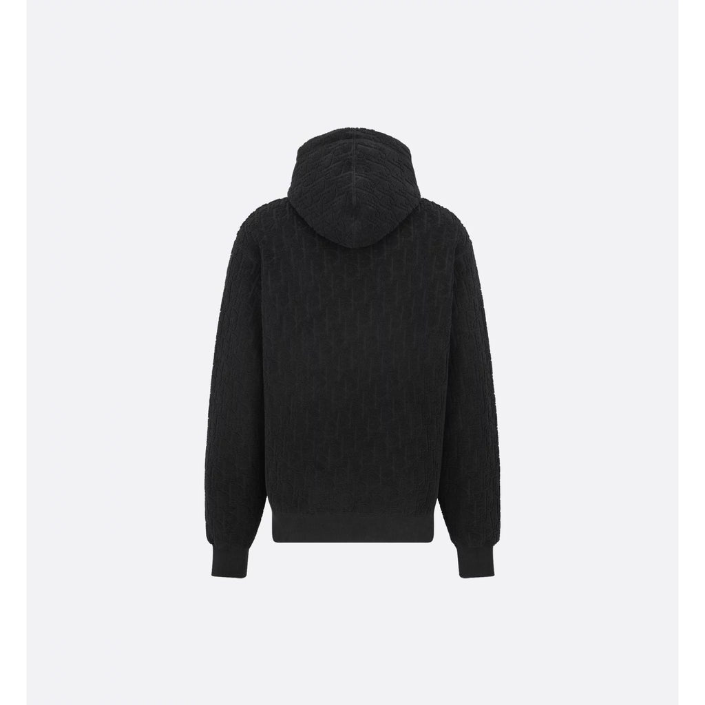 Dior Oblique Kapuzenpullover Schwarz Herren