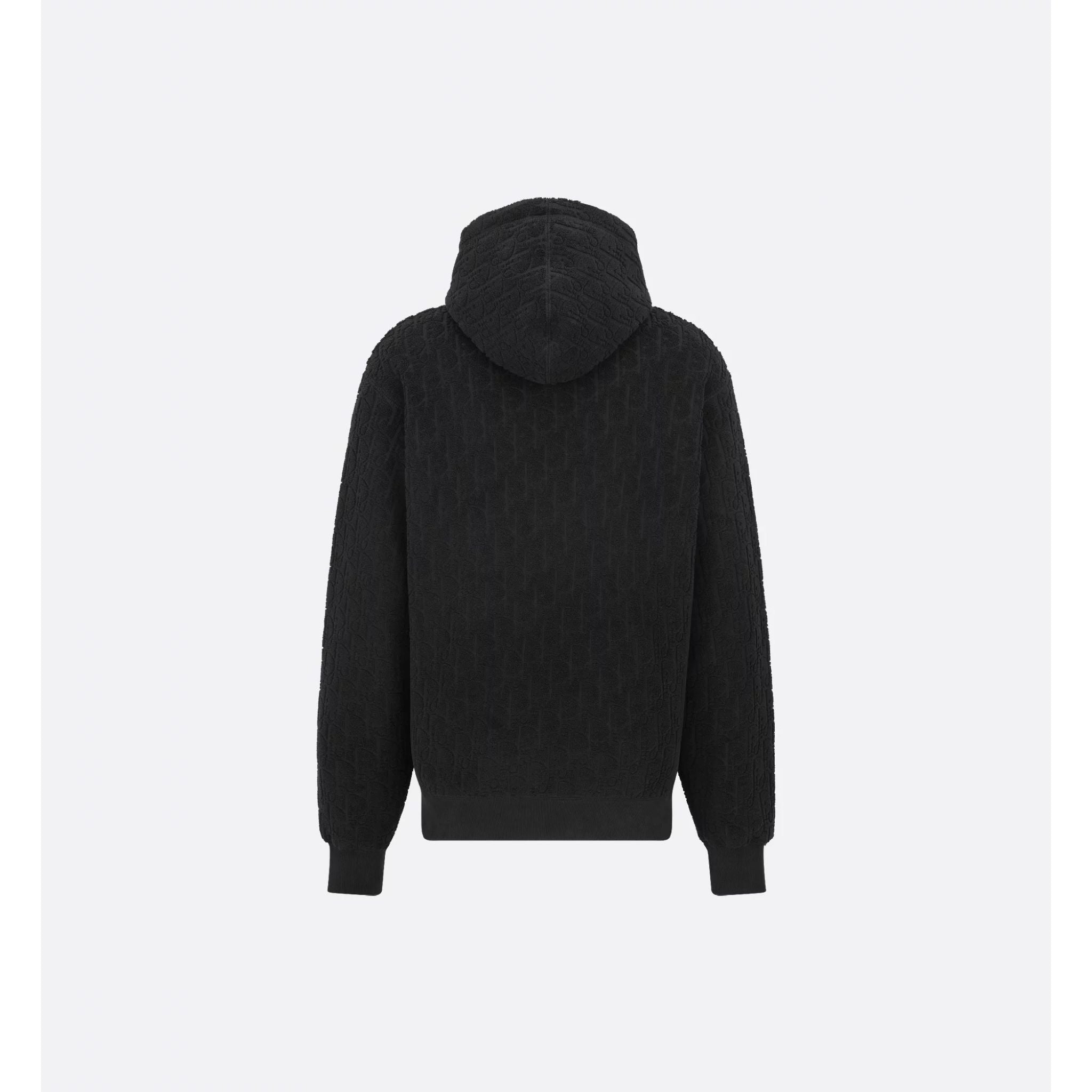 Dior Oblique Kapuzenpullover Schwarz Herren