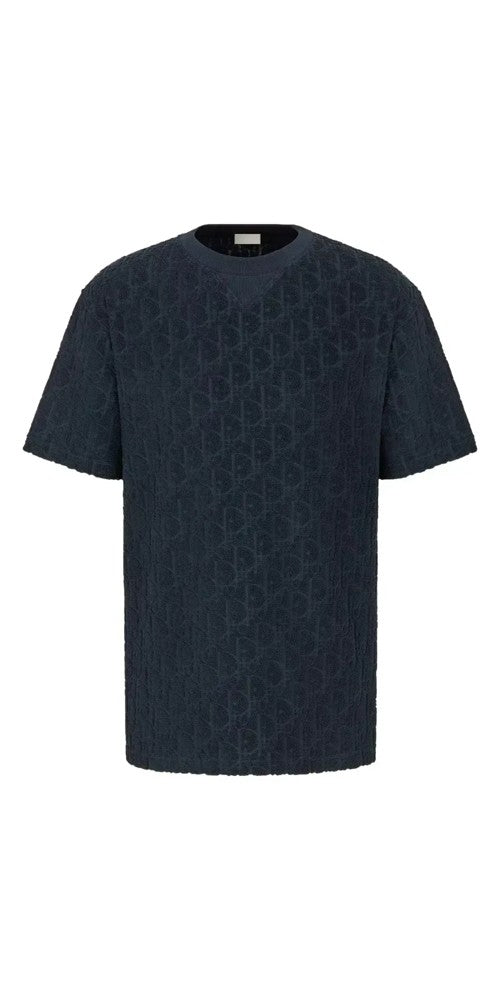 Dior Oblique T-Shirt Schwarz Herren