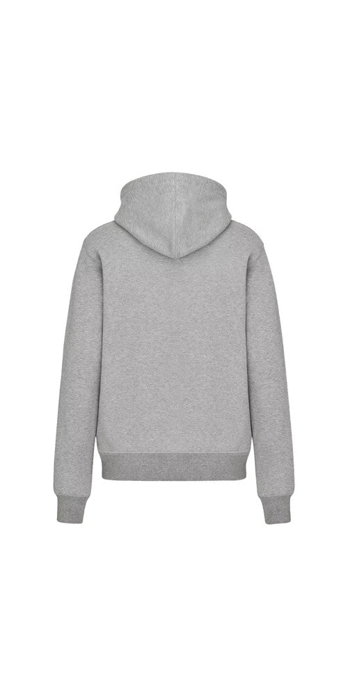 Dior CD Icon Hooded Sweatshirt Grau Herren