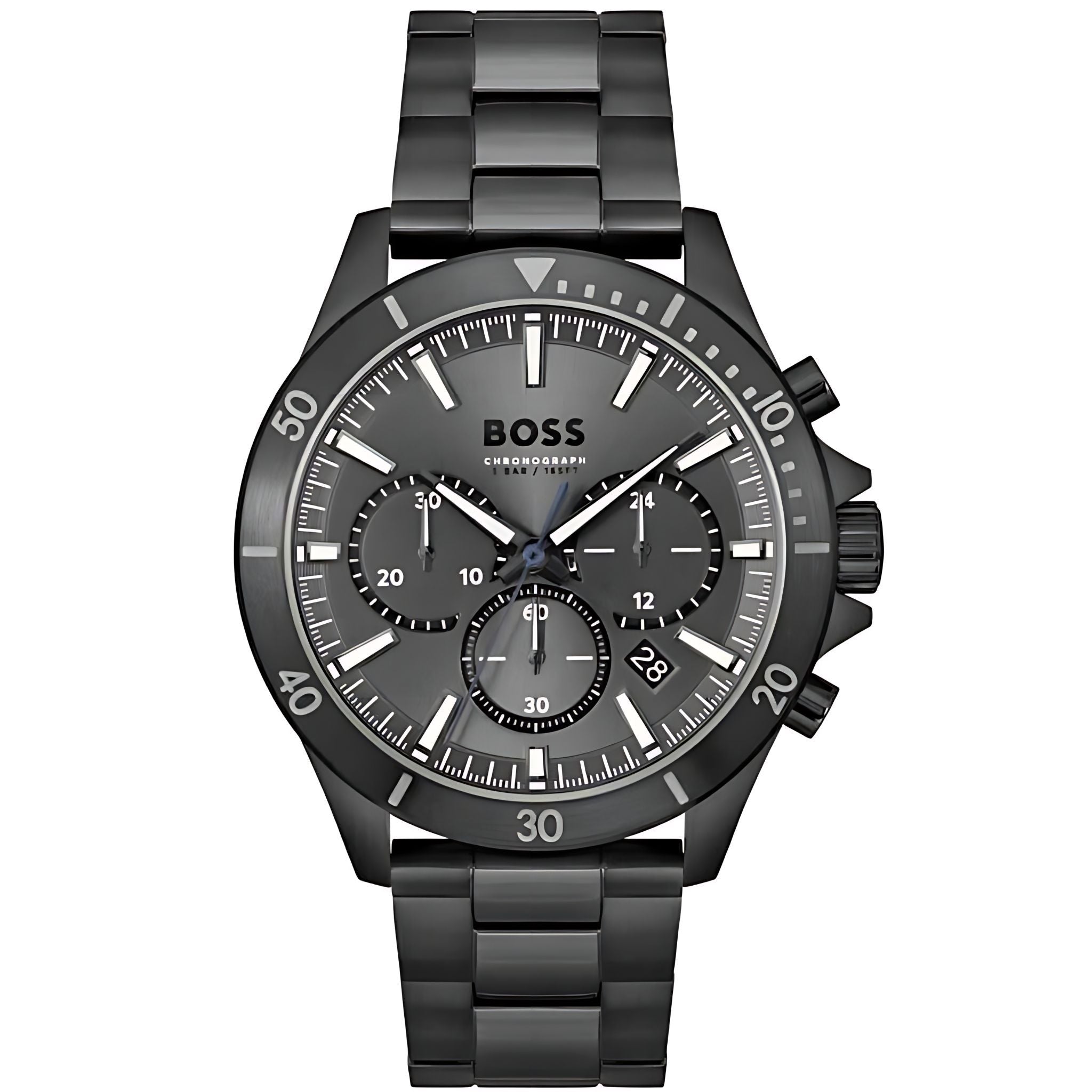 Hugo Boss Troper Herrenuhr aus Edelstahl Model HB1514058