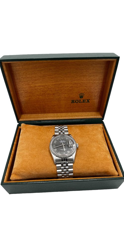 Rolex Oyster Perpetual Datejust Automatische Uhr Edelstahl 30 Ref. 68274