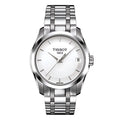 Tissot Couturier Lady Damenuhr silber Edelstahl
