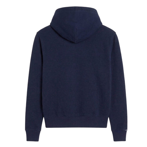 Ami Paris Ami de Coeur Zip Hoodie Dunkelblau Herren