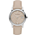 Burberry The City Damenuhr silber beige