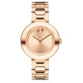 Movado Bold Damenuhr roségold Edelstahl elegante Designer Uhr