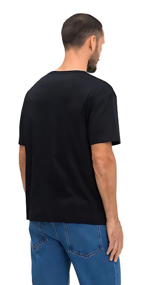 Valentino T-Shirt mit Logo Print in Schwarz Herren