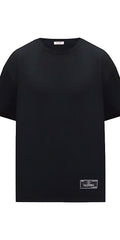 Valentino T-Shirt mit Logo Print in Schwarz Herren