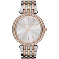 Michael Kors Darci Lady Damenuhr silber roségold Edelstahl