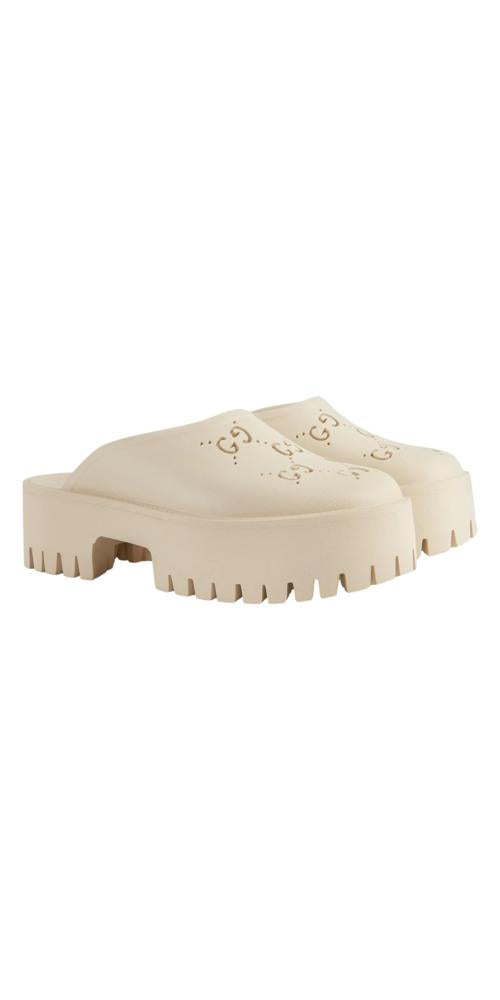 Gucci Platform Sandalen Damen in Beige