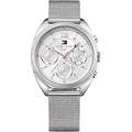 Tommy Hilfiger Mia Damenuhr Chronograph silber