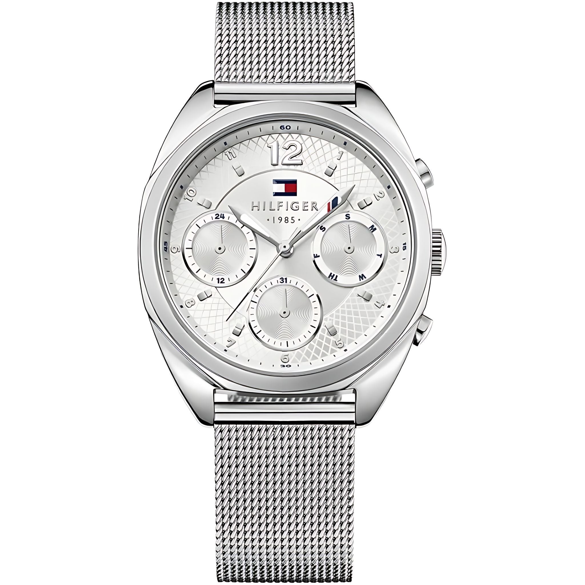 Tommy Hilfiger Mia Damenuhr Chronograph silber