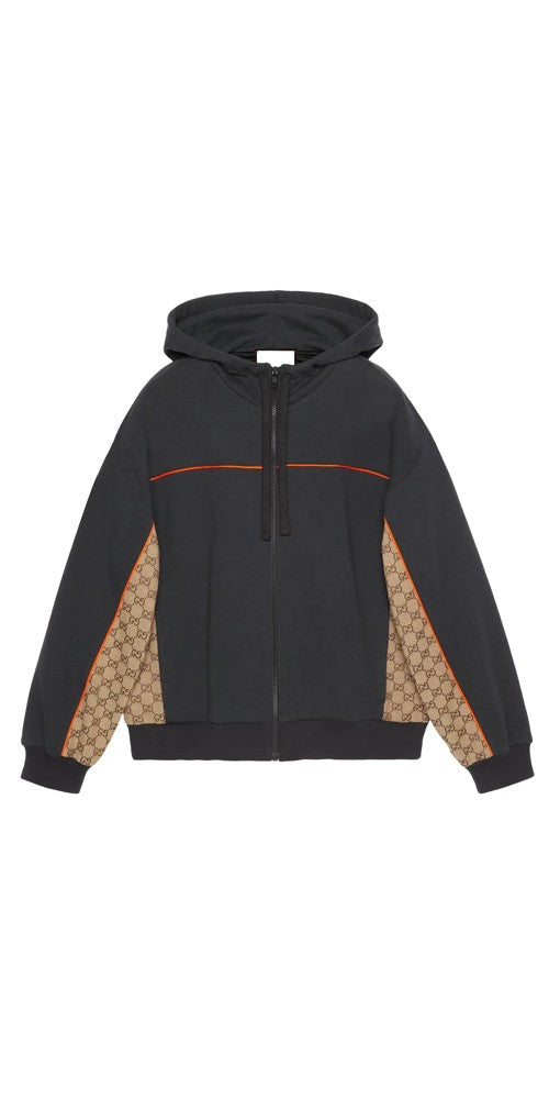 Gucci Herrenjacke mit Reißverschluss schwarz