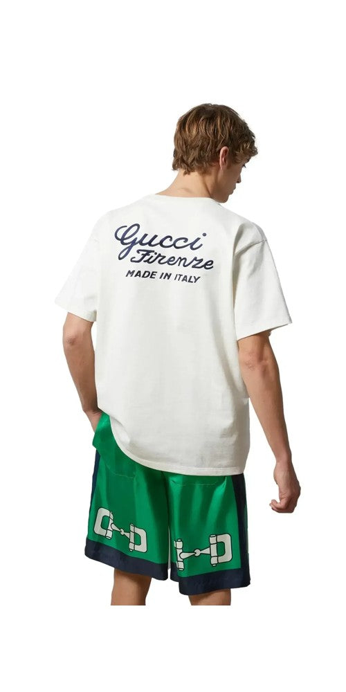 Gucci Firenze T-Shirt Weiß Herren