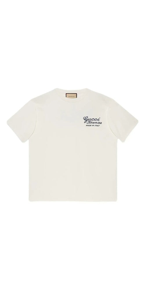 Gucci Firenze T-Shirt Weiß Herren