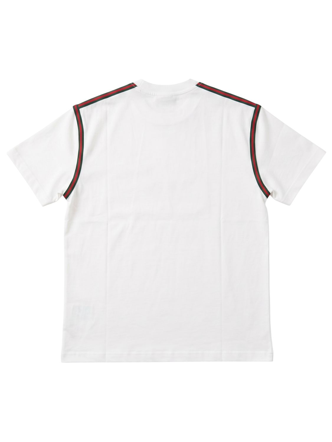 Gucci Baumwoll Jersey T-Shirt mit Bestickungen