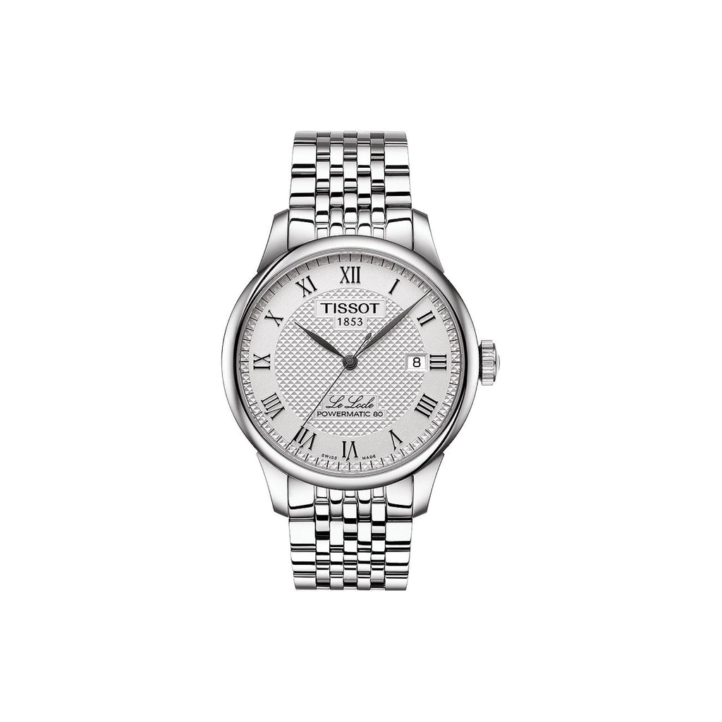 Tissot Le Locle Powermatic 80 Herrenuhr silber Edelstahl