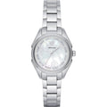 Emporio Armani Damenuhr silber zeitlose Eleganz für stilbewusste Damen