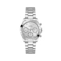 Guess Eclipse Damen Multifunktionsuhr Silber Edelstahl GW0314L1