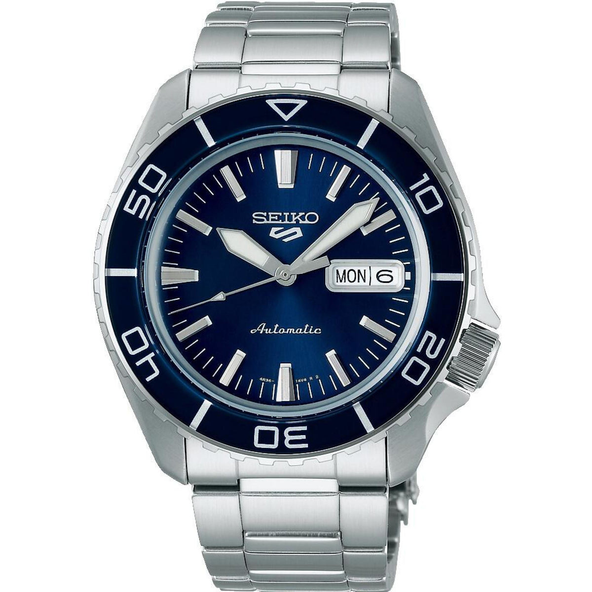 Seiko5 Sports Herrenuhr silber SRPK97K1