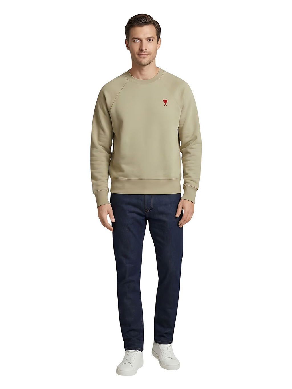 AMI Paris Ami de Coeur Sweatshirt – USW005-747-366