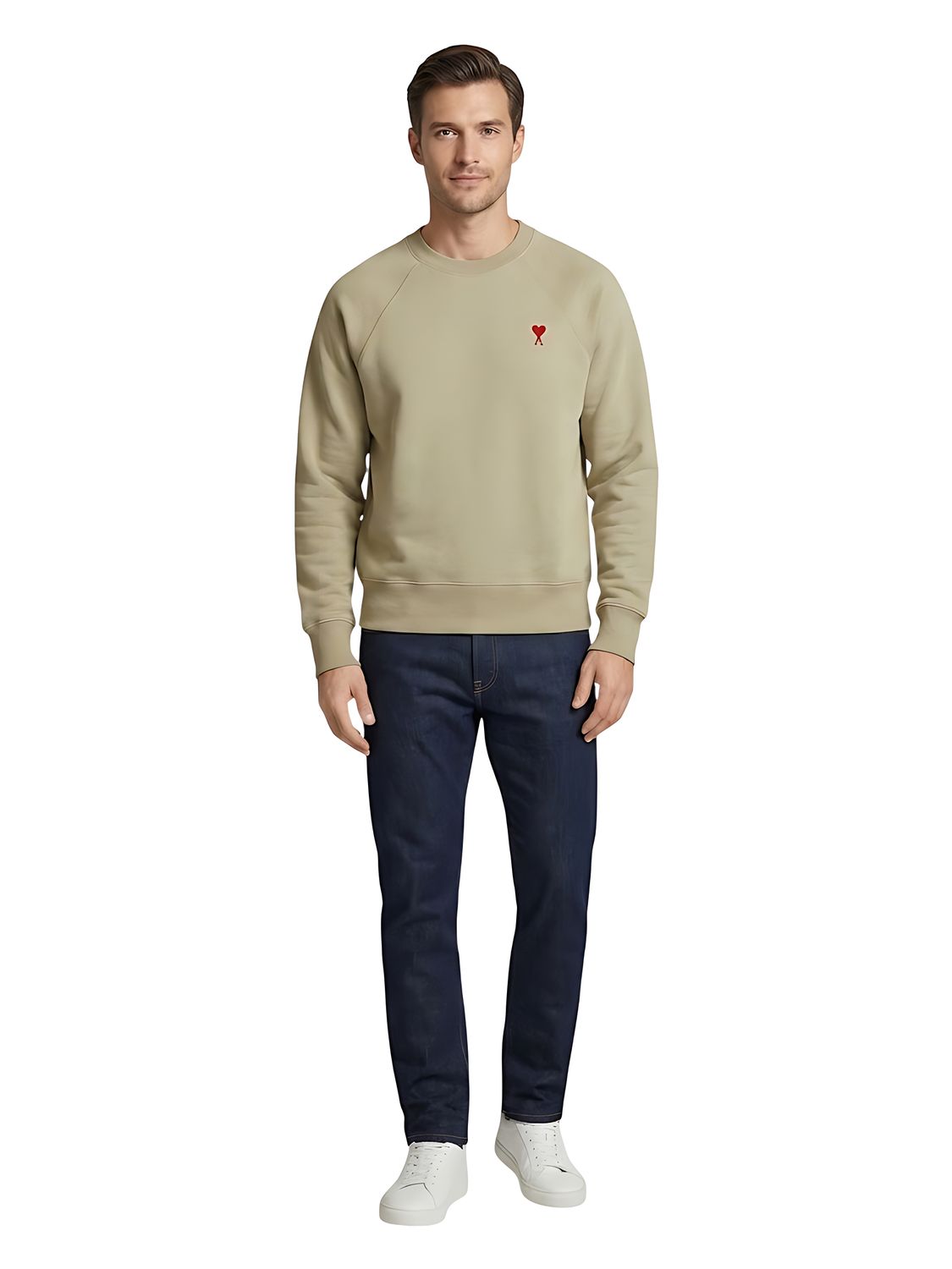 AMI Paris Ami de Coeur Sweatshirt – USW005-747-366