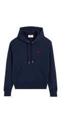 Ami Sweatshirt Herren dunkelblau mit Kapuze