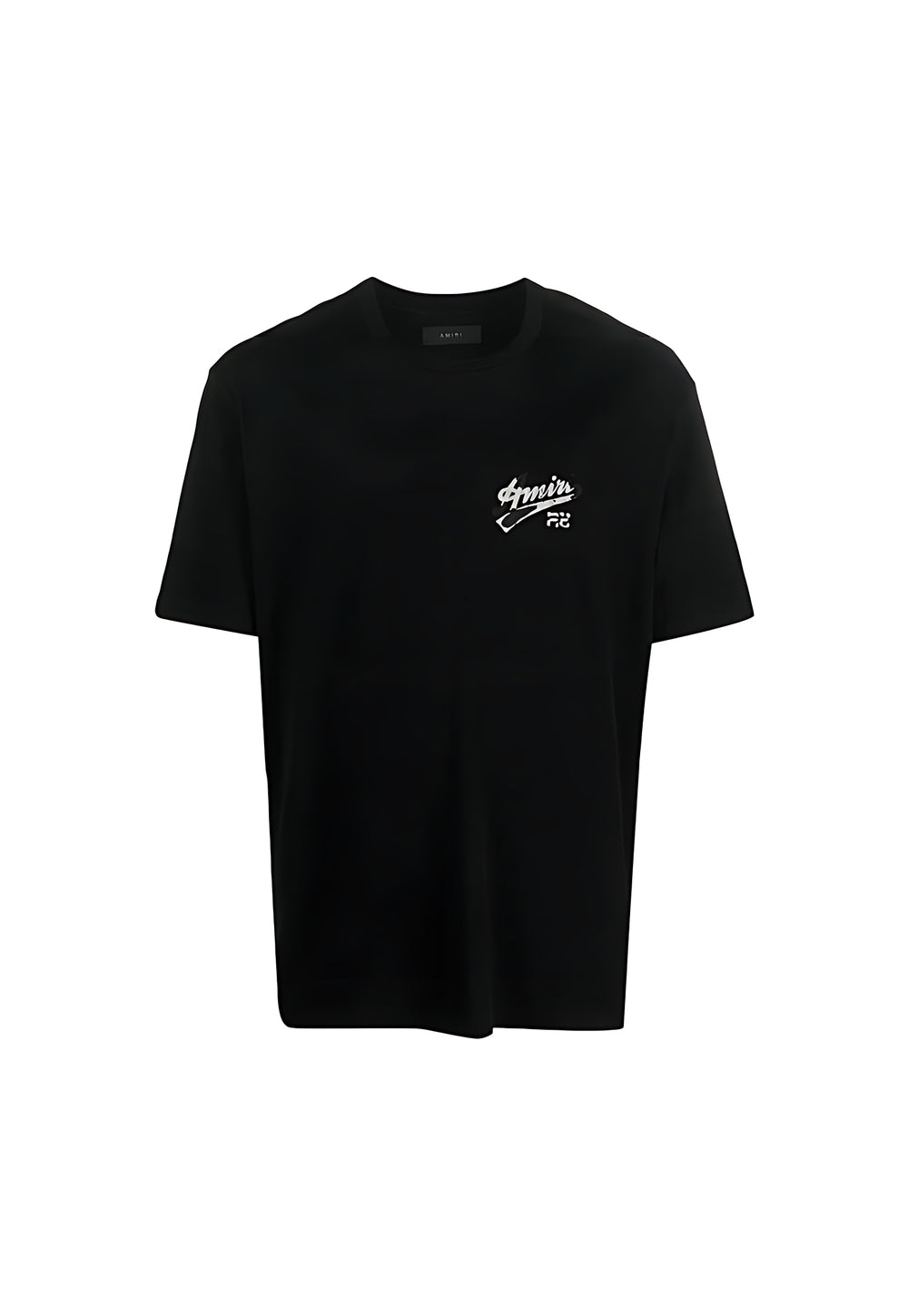 Amiri 22 Logo Print T-Shirt Schwarz Herren