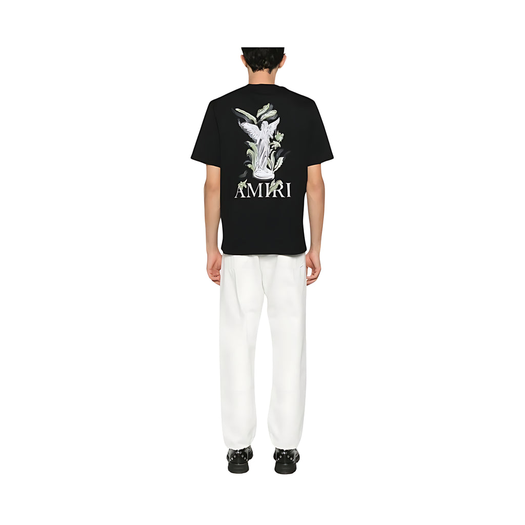 Amiri Garden-Print T-Shirt Herren schwarz