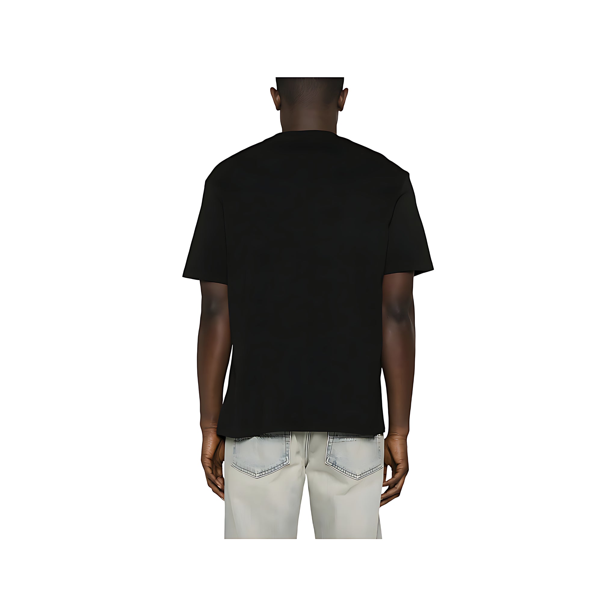 Amiri T-Shirt mit Drachen Print Schwarz Herren