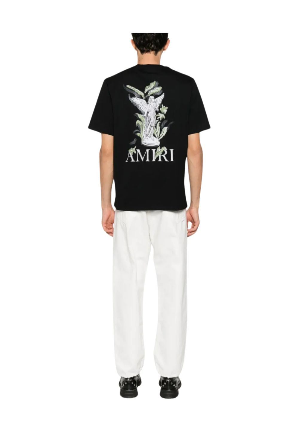 Amiri Garden-Print T-Shirt Herren schwarz