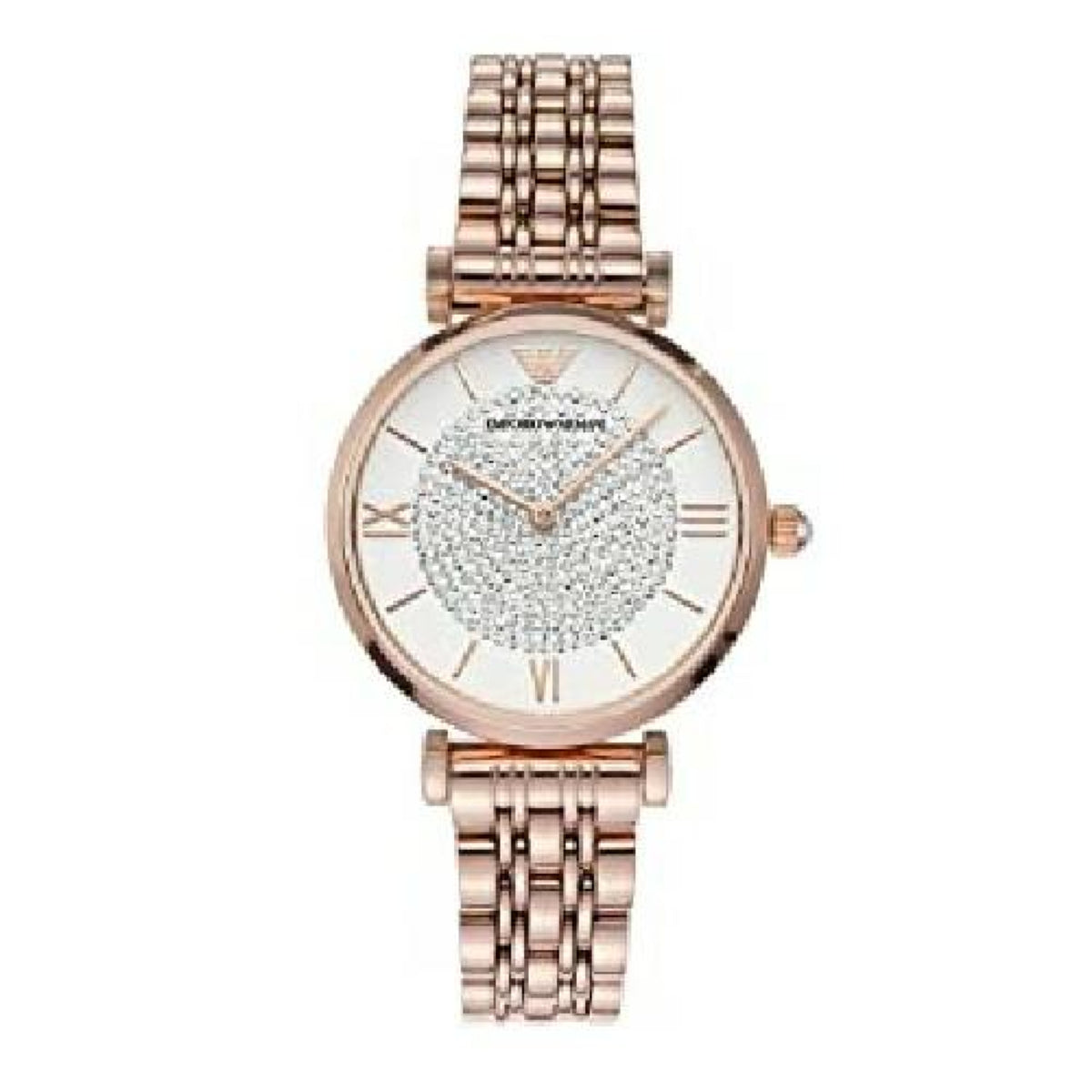 Emporio Armani Gianni T Bar Damen roségold weiß