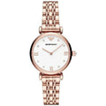 Emporio Armani Gianni T Bar Damenuhr roségold