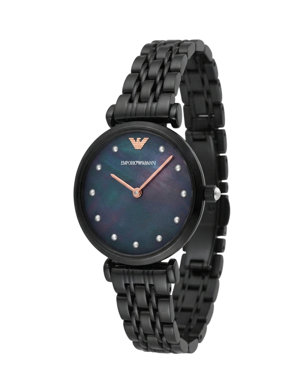 AR11268 Emporio Armani Gianni T-Bar Damenuhr Perlmuttzifferblatt