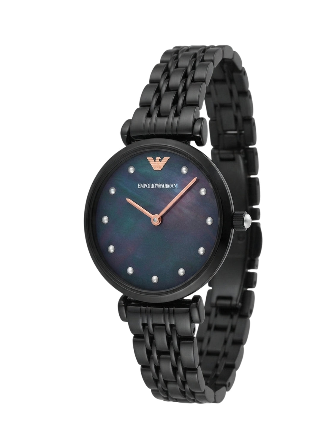 AR11268 Emporio Armani Gianni T-Bar Damenuhr Perlmuttzifferblatt