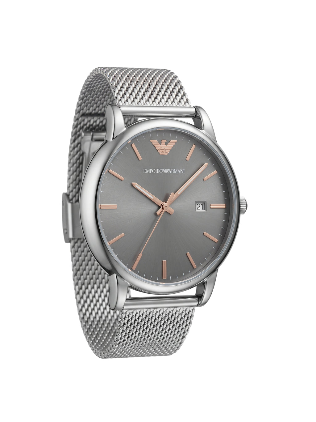 AR11272 Emporio Armani Luigi Herrenuhr Edelstahl Silber Schwarz