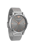 AR11272 Emporio Armani Luigi Herrenuhr Edelstahl Silber Schwarz