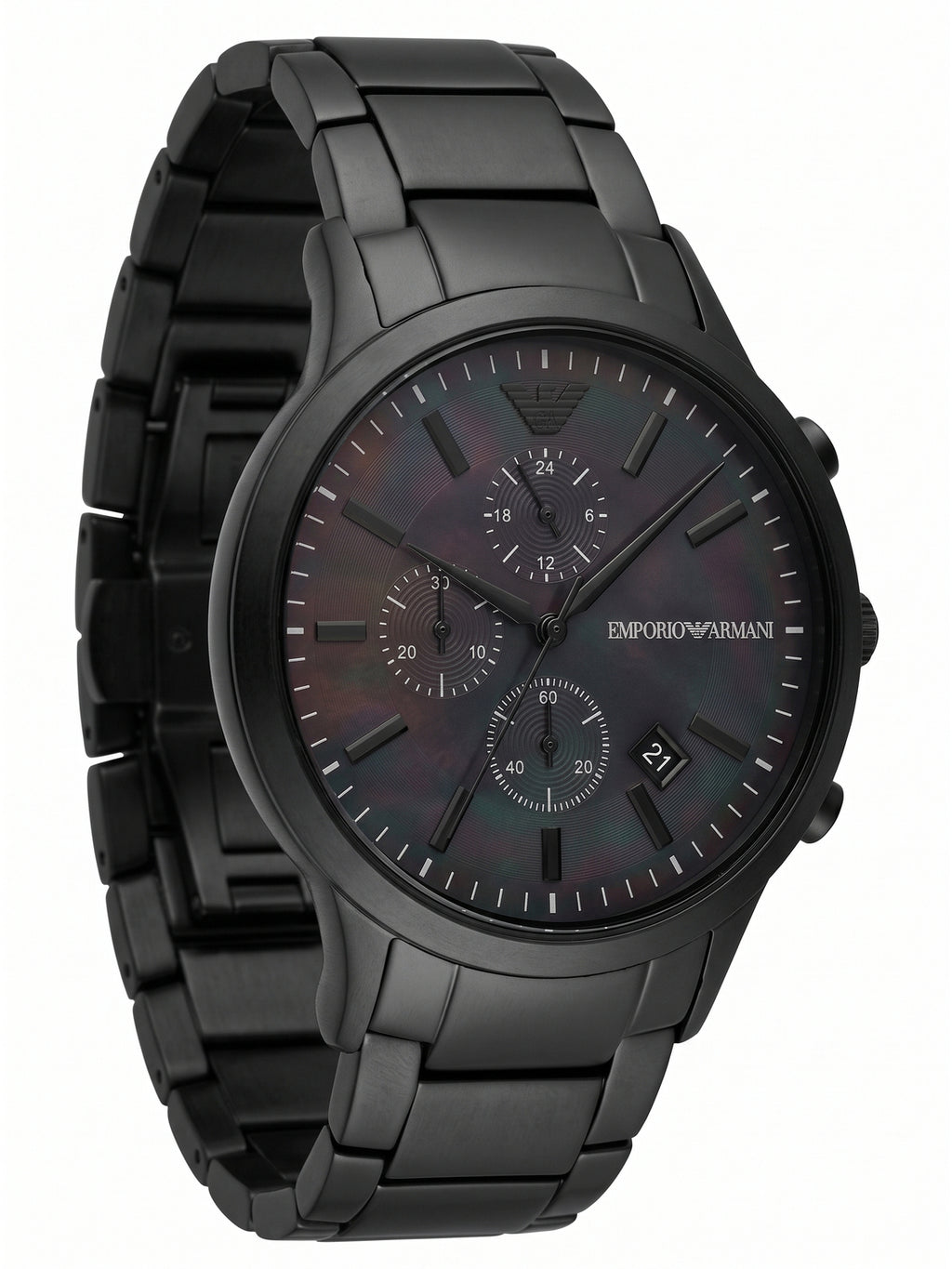 Emporio Armani Chronograph Herrenuhr Edelstahl AR11275