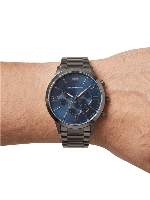 AR11348 Emporio Armani Herren Chronograph Quarz Edelstahl