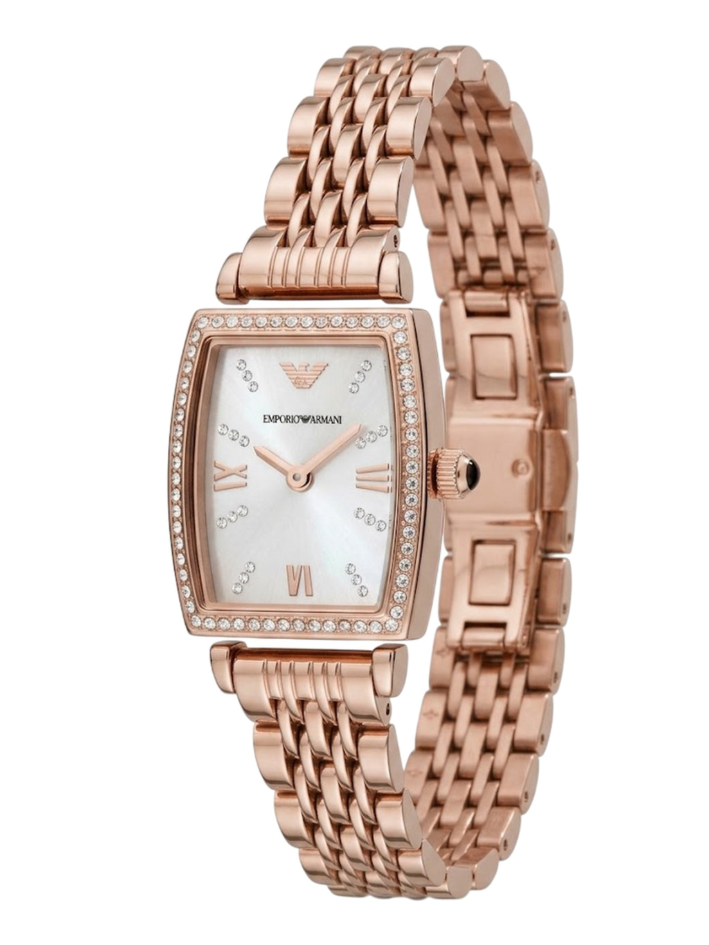 Emporio Armani Gianni T Bar Damenuhr Roségoldfarben AR11406