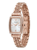 Emporio Armani Gianni T Bar Damenuhr Roségoldfarben AR11406