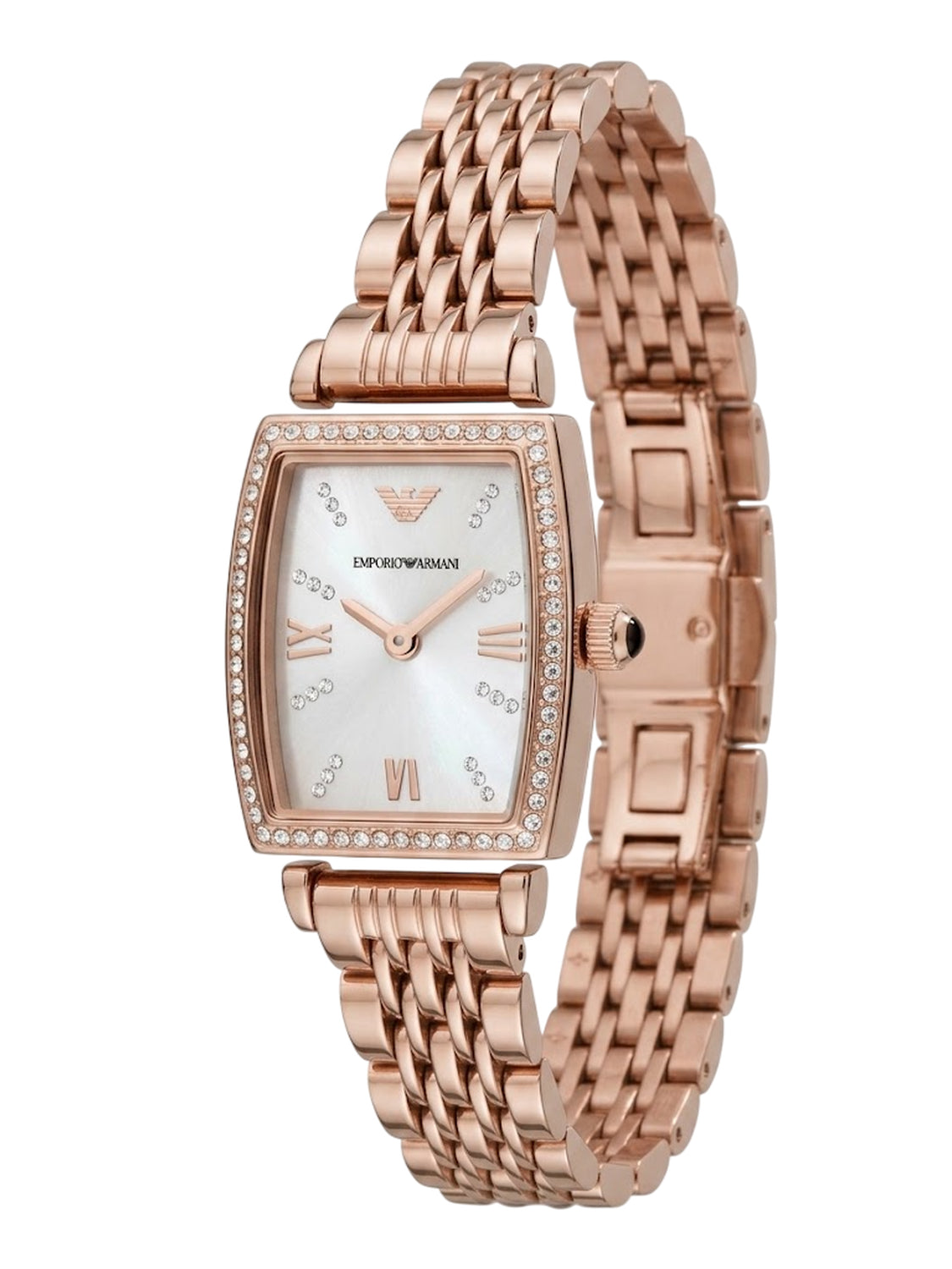 Emporio Armani Gianni T Bar Damenuhr Roségoldfarben AR11406